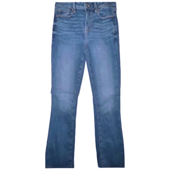 American Eagle Outfitters Straight Leg Blue Jeans - Picture 3 of 3